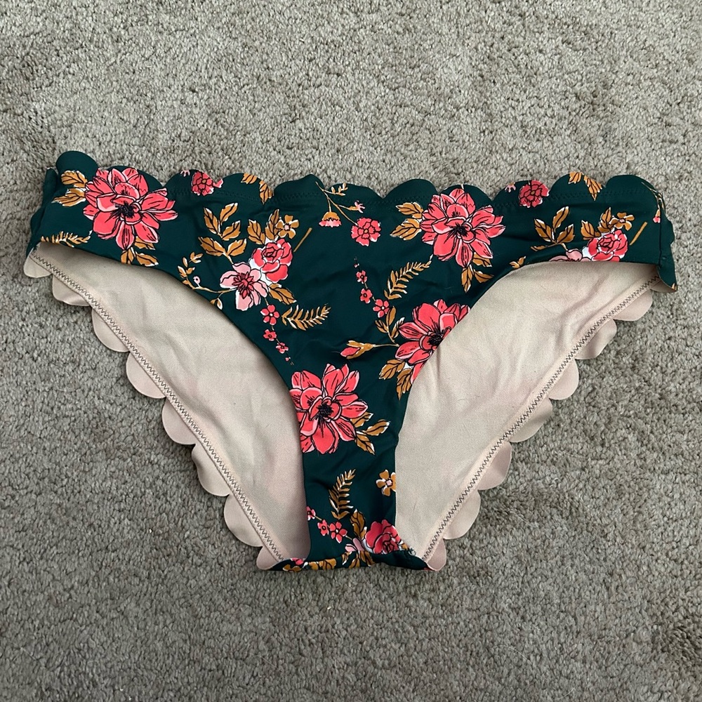 Target brand floral bikini bottom